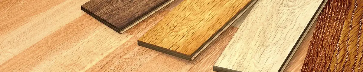 Cork floor boards close-up in Los Angeles, CA